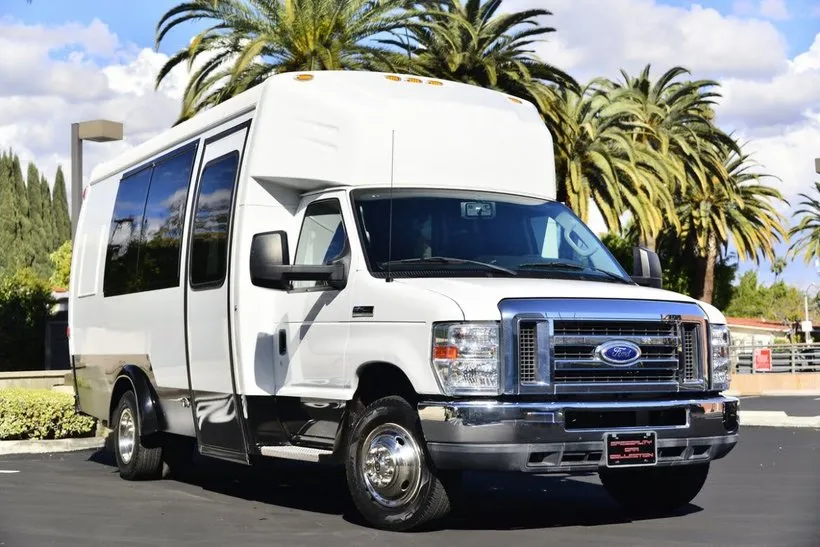 14 Passenger Limousine Bus for party bus rental