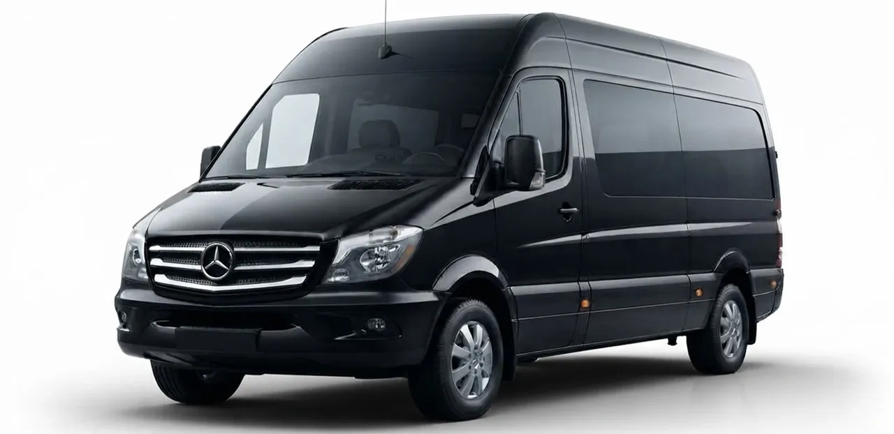 14 Passenger Sprinter Van for minibus rental