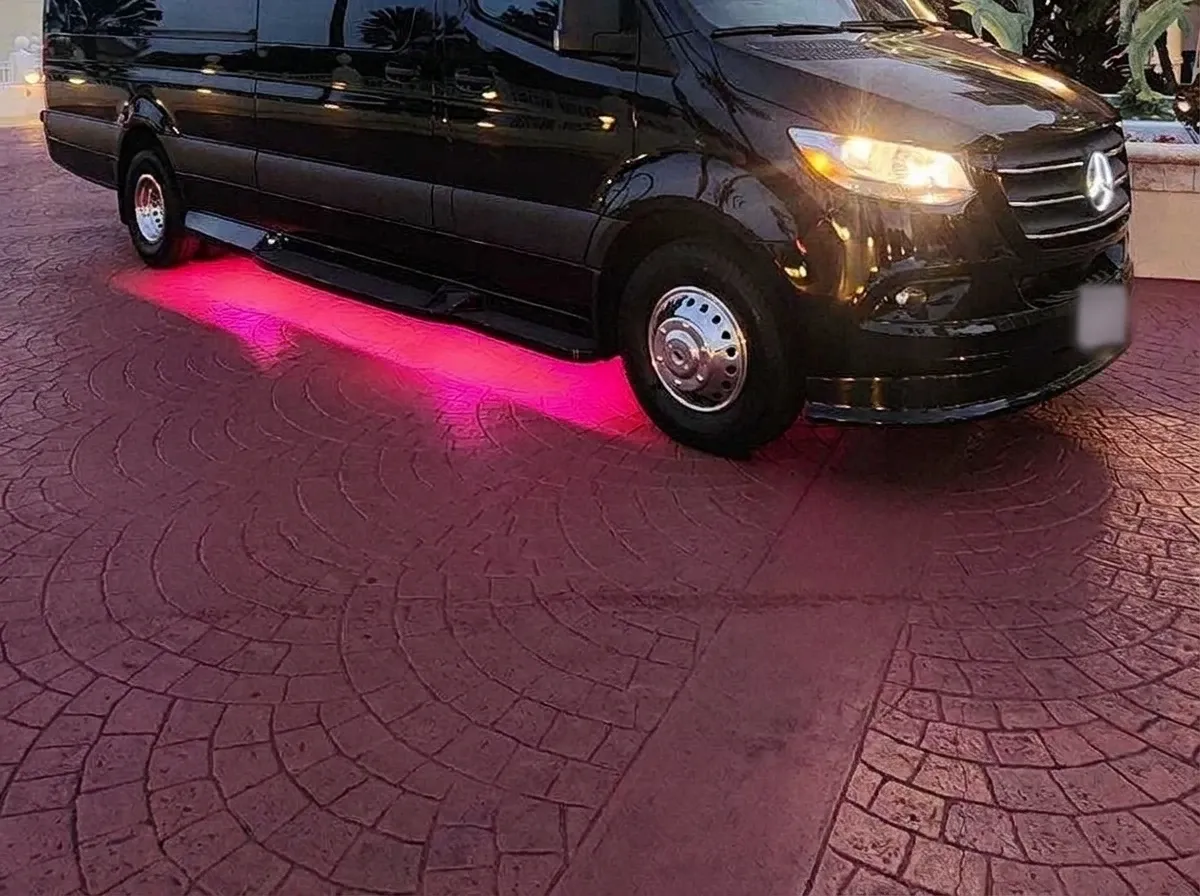 2025 Mercedes-Benz Sprinter Limousine (Sebastian) in black, image 2