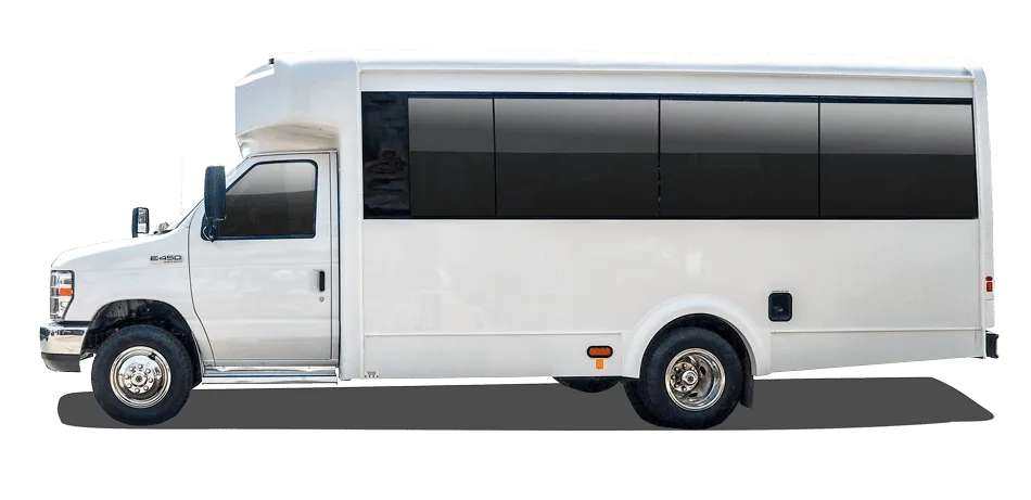 25-Passenger Shuttle Bus for minibus rental
