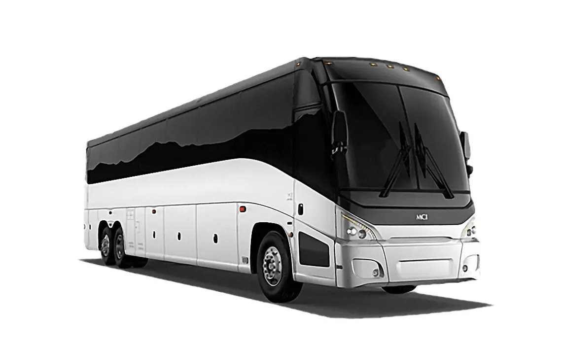 56 Passenger Motor Coach for charter bus rental