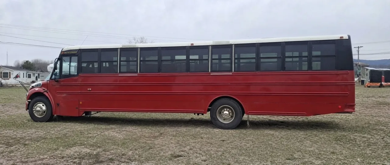 Big Red Party Bus Big Red Party Bus, available to rent