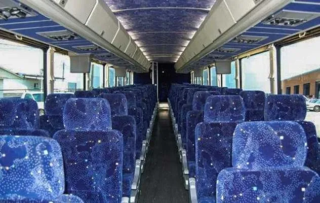 55 Passenger Charter Bus, available to rent