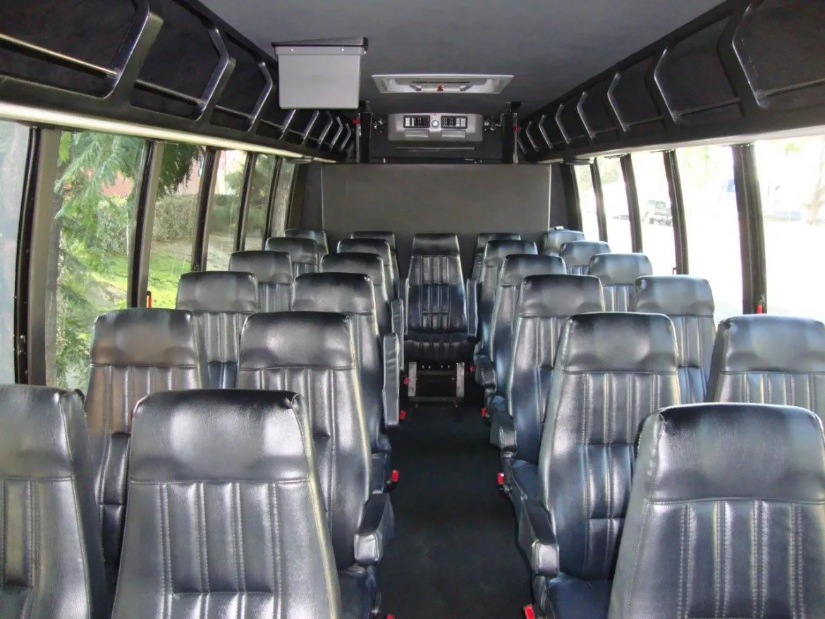 44 Passenger Ford F650 Executive VIP Shuttle Bus 44 Passenger Ford F650 Executive VIP Shuttle Bus interior for minibus rental