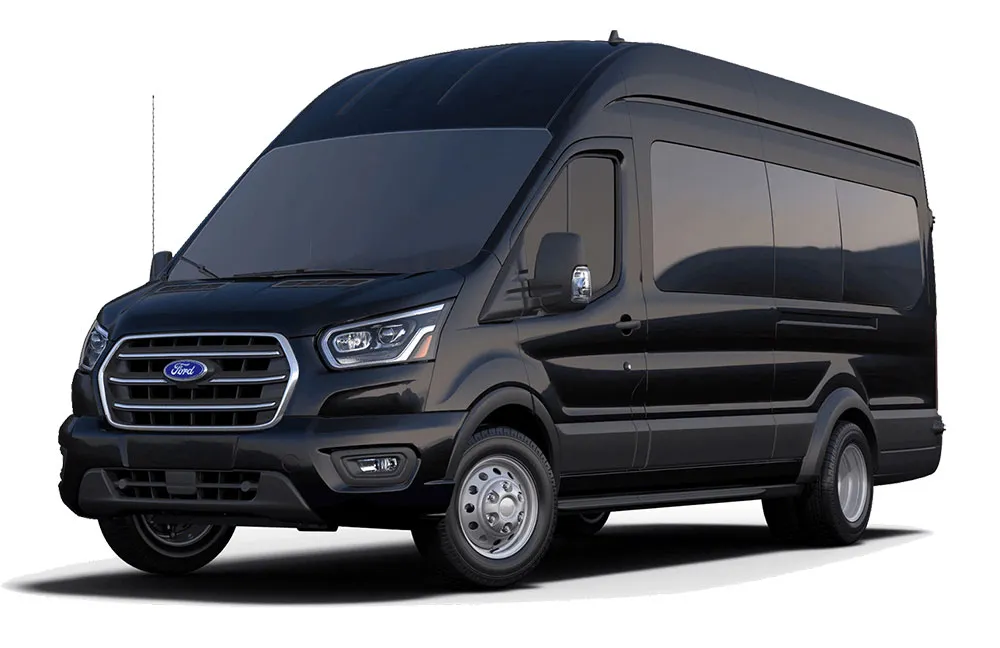 Ford Transit Passenger Van for minibus rental