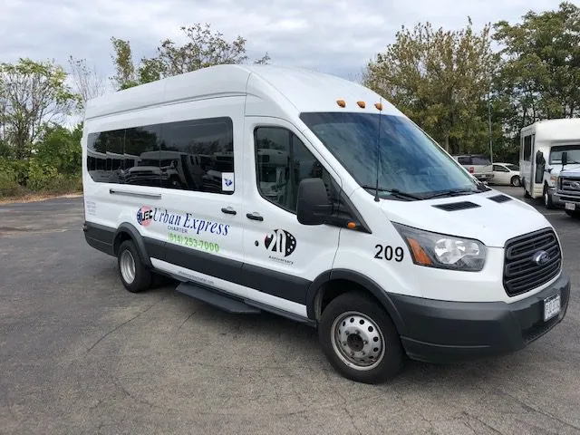 Ford Transit Shuttle for minibus rental