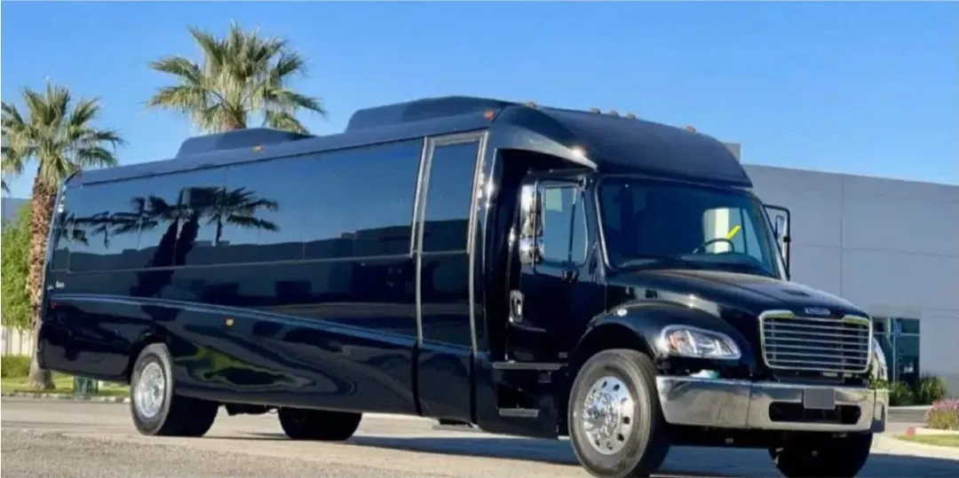 Limousine Party Bus, available to rent