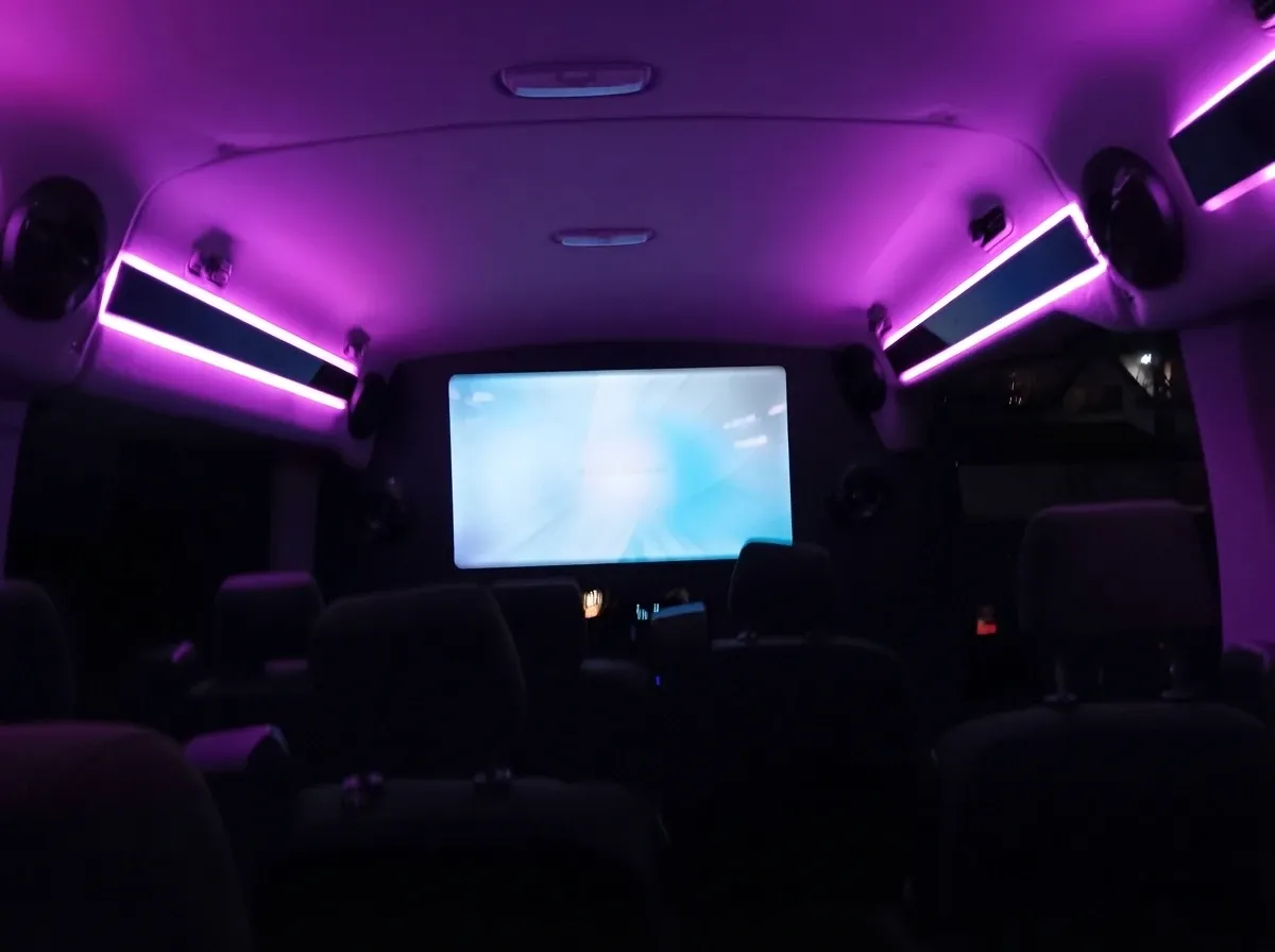 Mercedes-Benz Executive Sprinter in black, available to rent