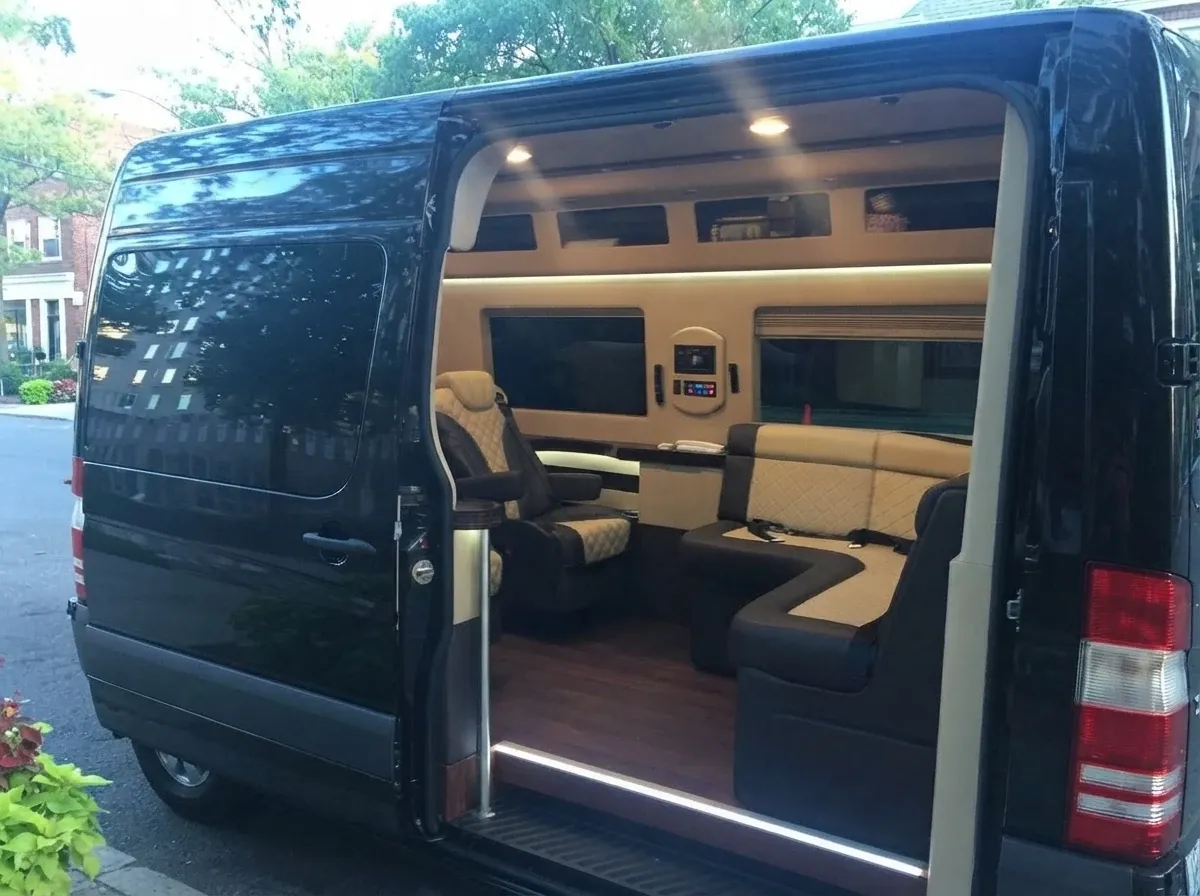 Mercedes-Benz Jet Sprinter in black, image 3