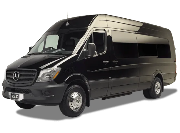 Mercedes-Benz Luxury Sprinter, available to rent