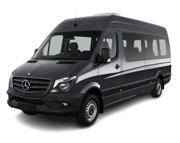 Mercedes-Benz Sprinter Mercedes-Benz Sprinter in black, available to rent