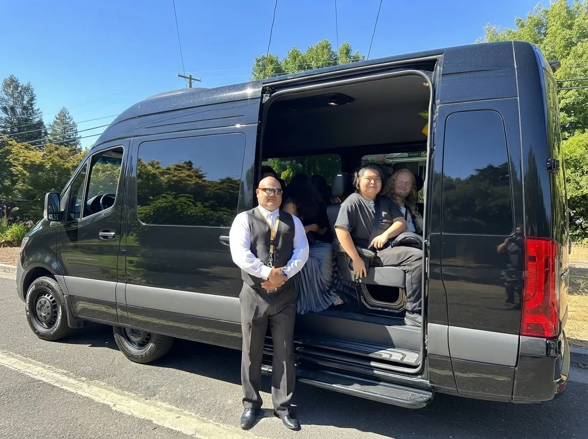 Mercedes-Benz Sprinter in black, image 2