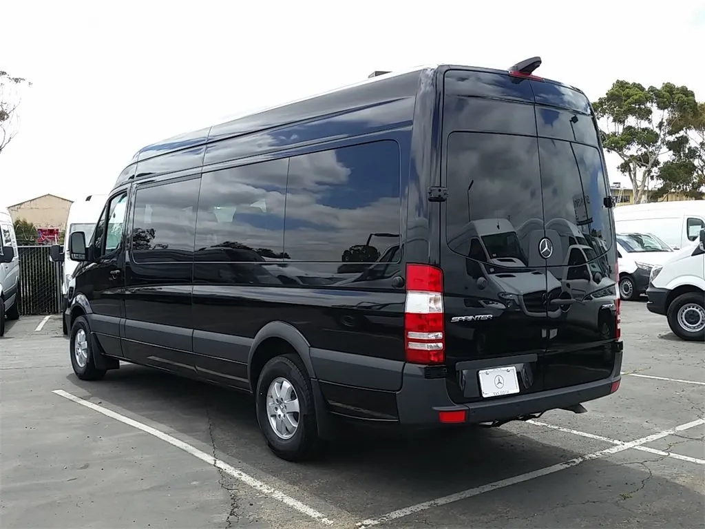Mercedes-Benz Sprinter Executive Passenger Van — Factory Bench Seating for minibus rental