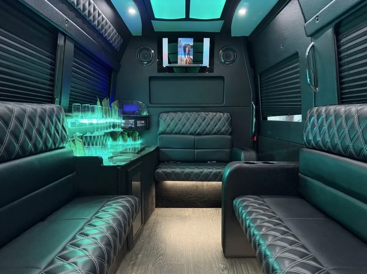 Mercedes-Benz Sprinter Limousine in black, image 2