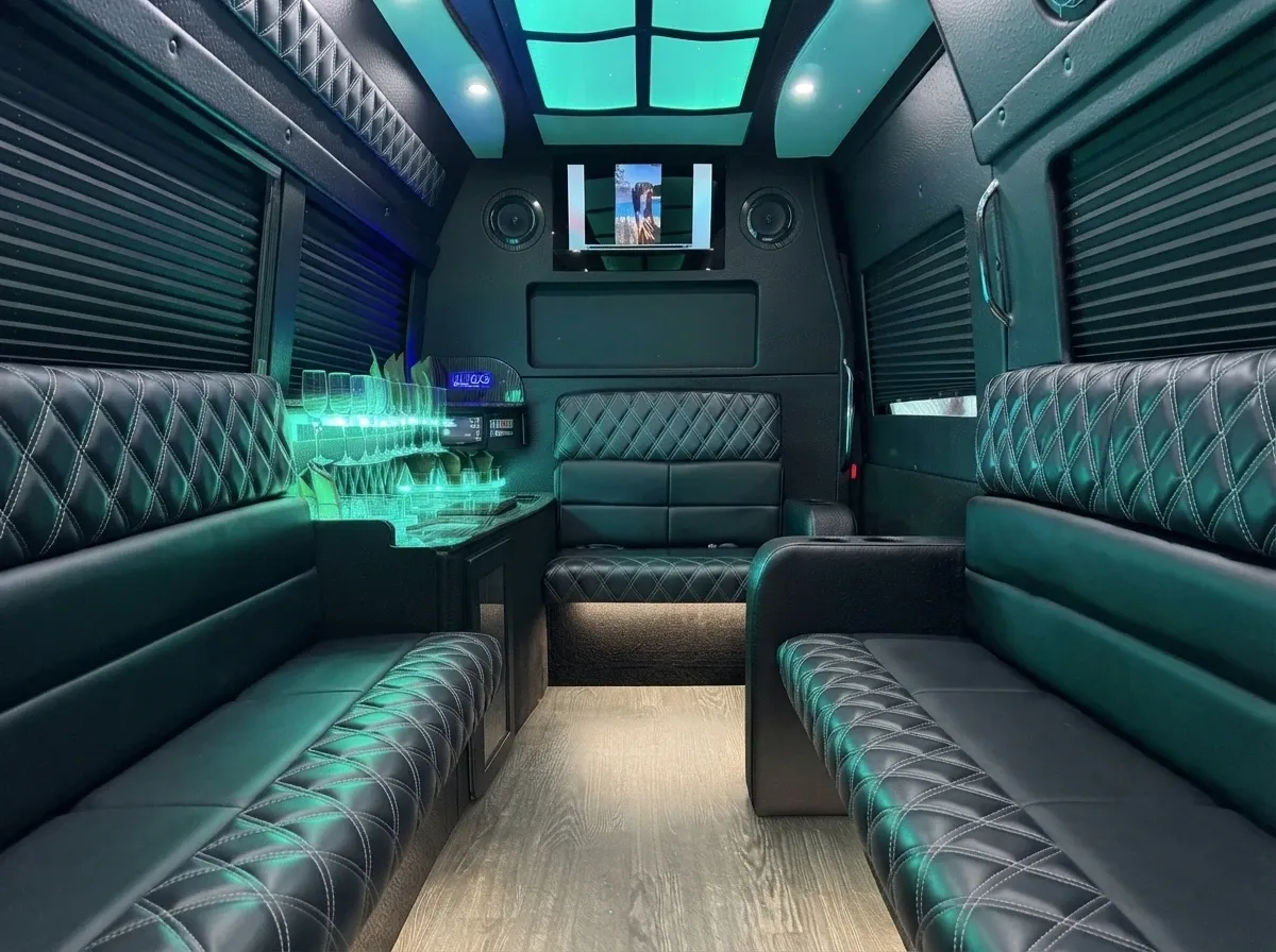 Mercedes-Benz Sprinter Limousine in black, image 3
