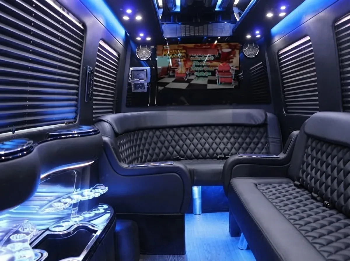 Mercedes-Benz Sprinter Limousine in black, image 5