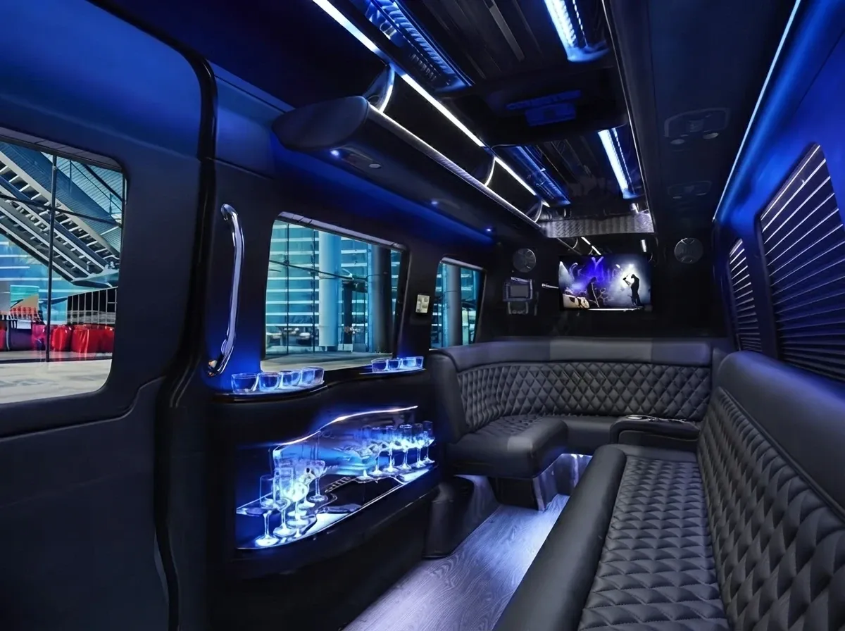 Mercedes-Benz Sprinter Limousine in black, image 7