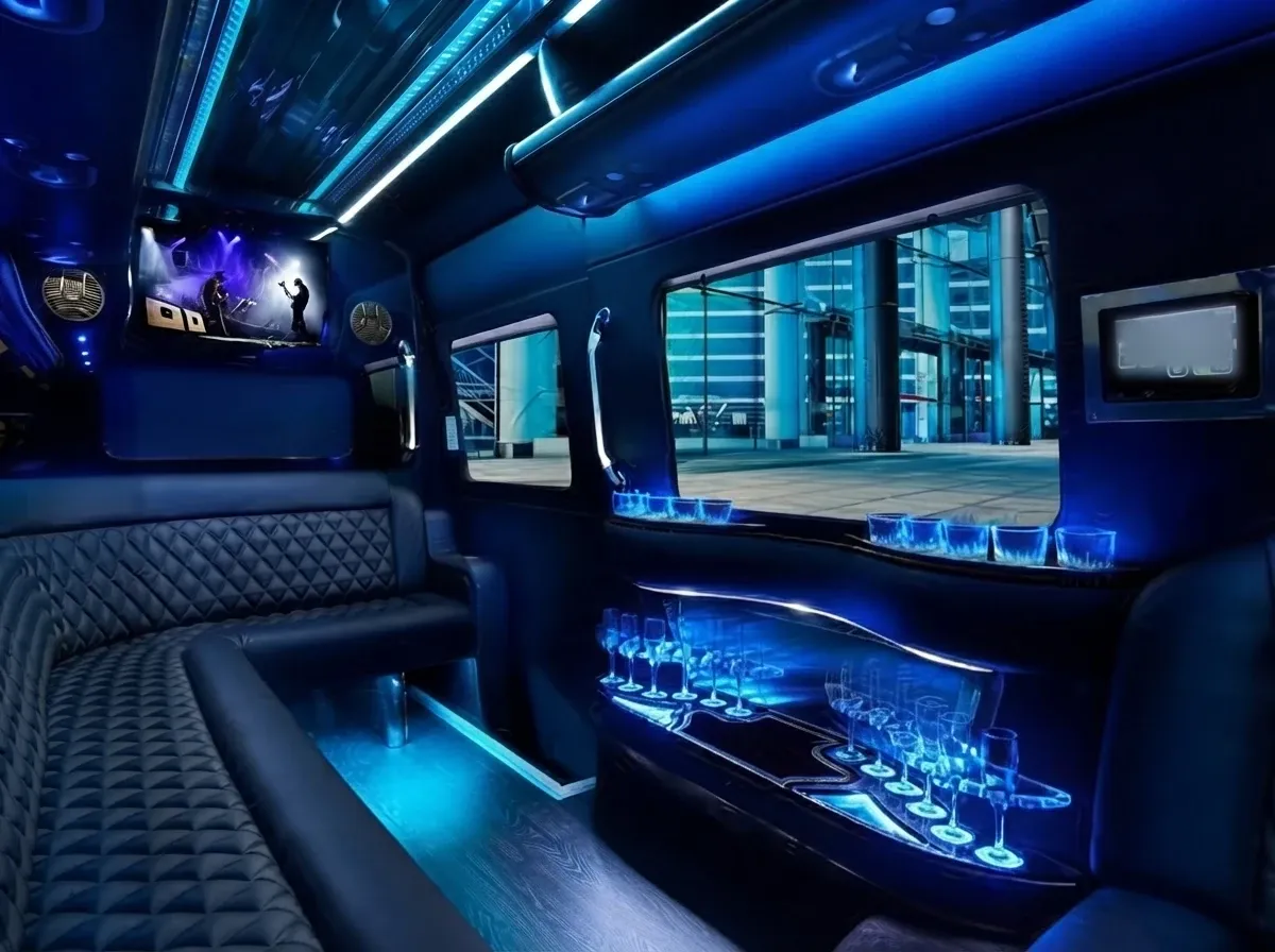 Mercedes-Benz Sprinter Limousine in black, image 2