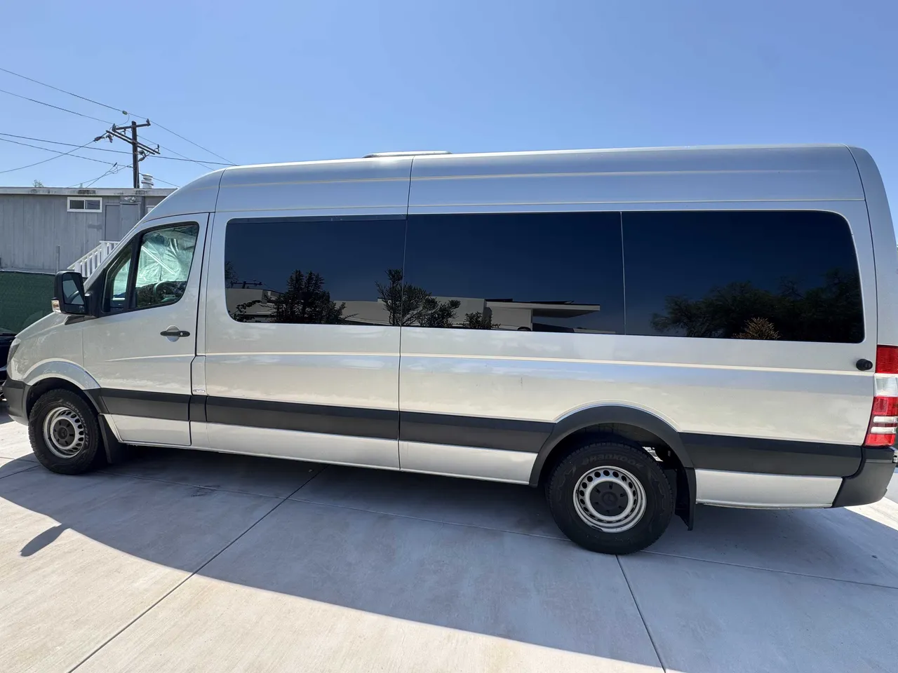 Mercedes-Benz Sprinter Party Limousine Bus in silver, image 6