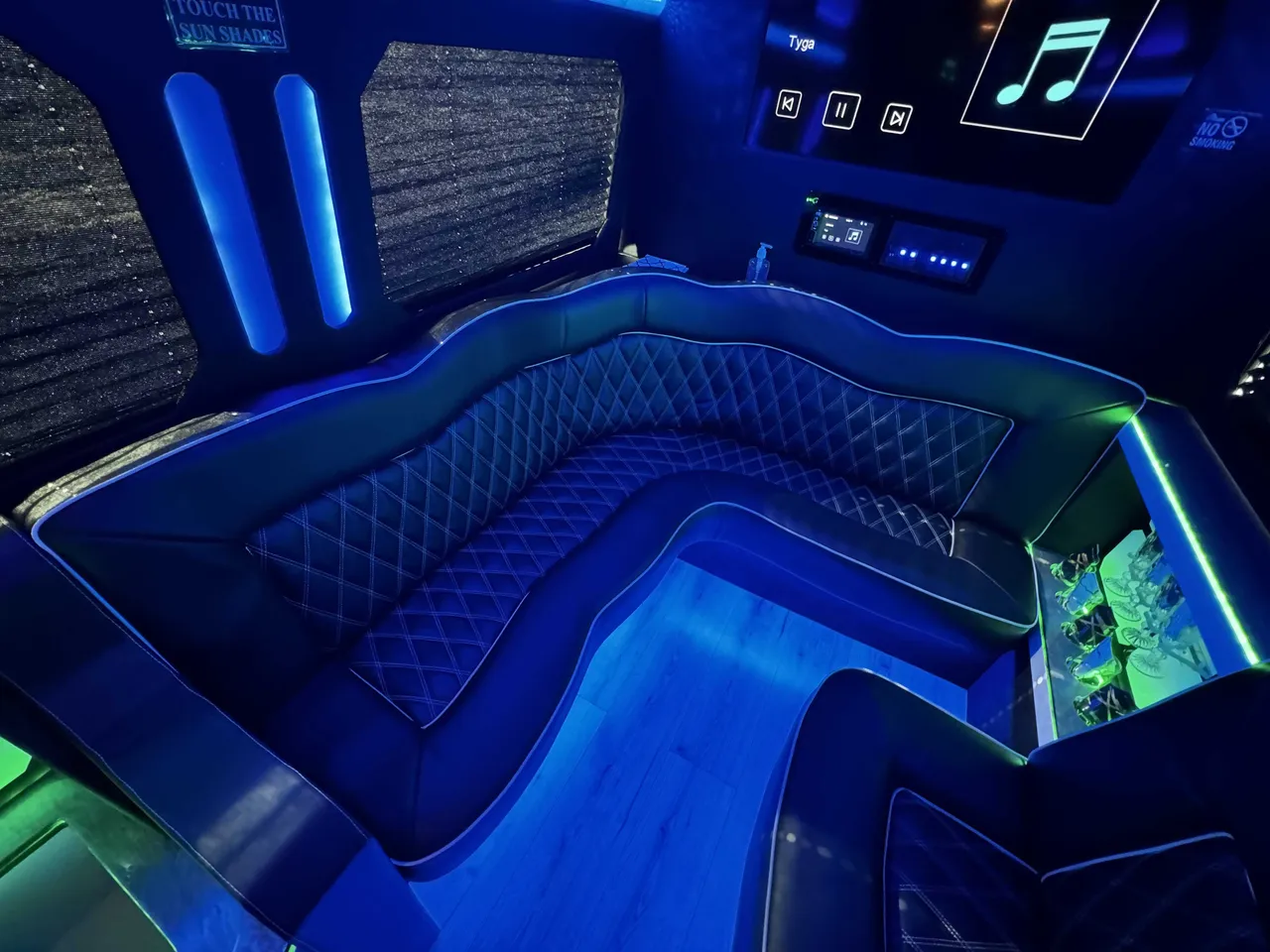 Mercedes-Benz Sprinter Party Limousine Bus in silver, image 8