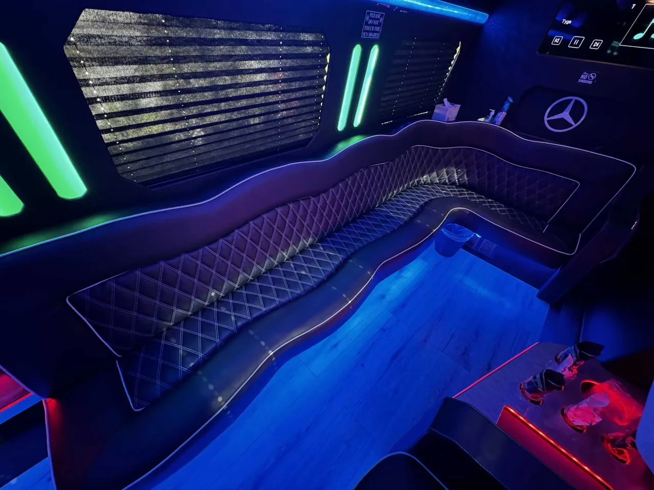 Mercedes-Benz Sprinter Party Limousine Bus in silver, image 9