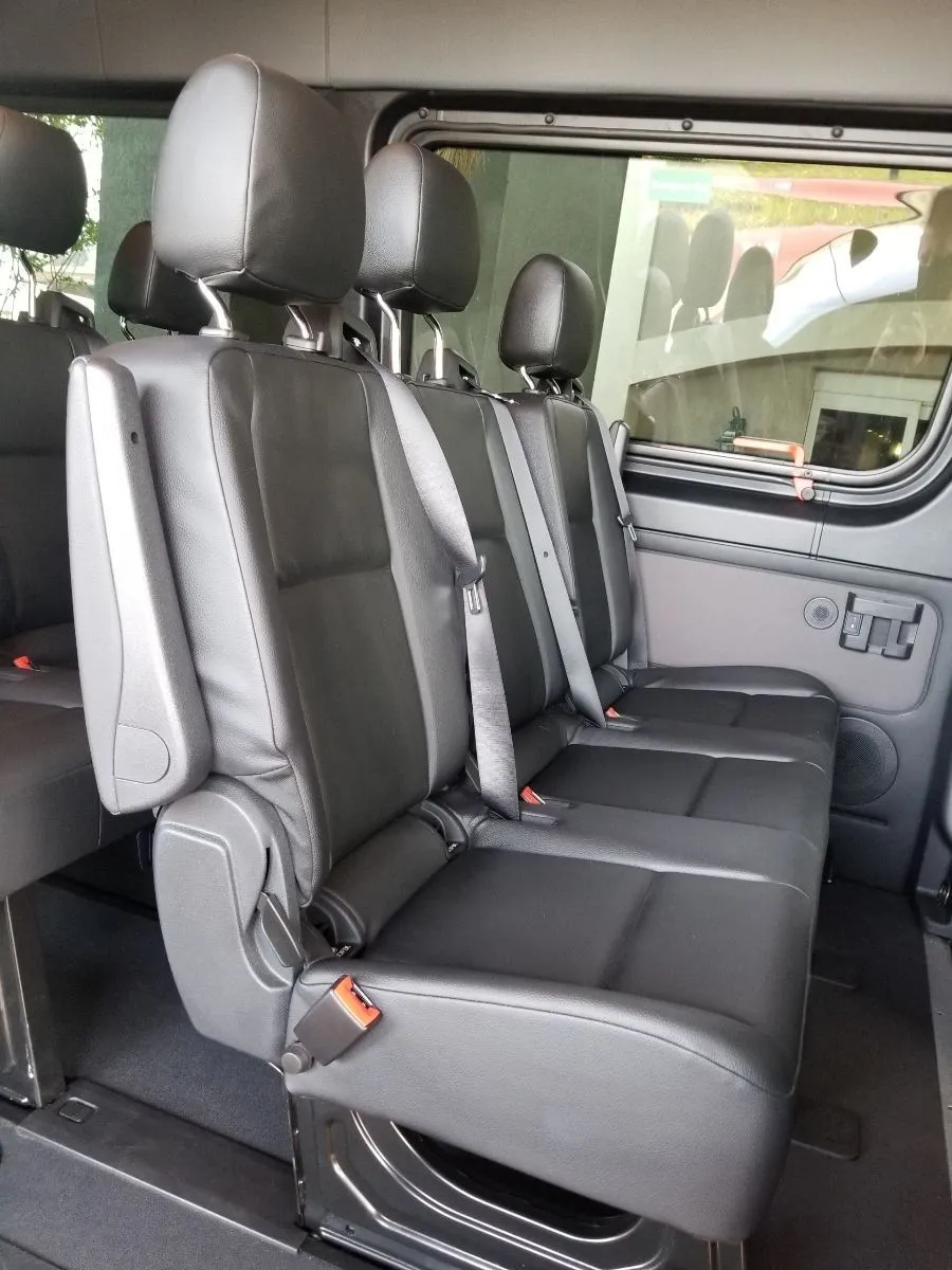 Black Mercedes-Benz Sprinter Passenger Van, photo 3 for minibus rental