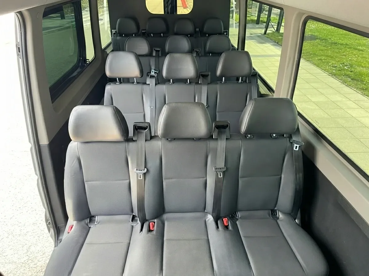 Mercedes-Benz Sprinter Van in black, image 3