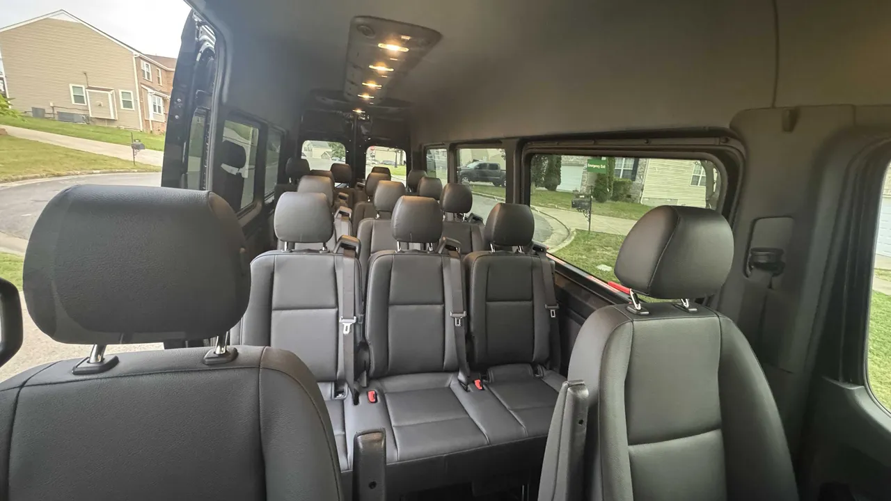 Mercedes Executive Sprinter interior, photo 3 for minibus rental