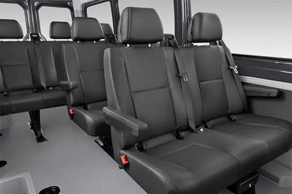 Mercedes-Benz Executive Sprinter Mercedes-Benz Executive Sprinter interior for minibus rental