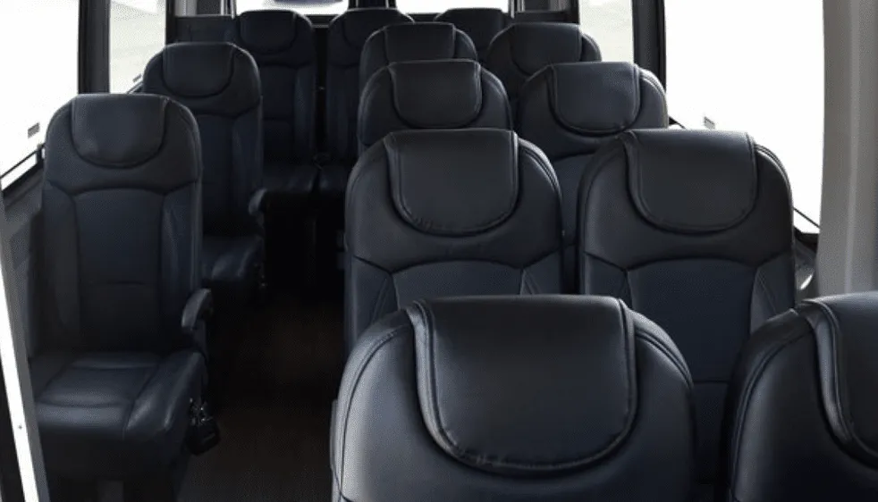 Mercedes-Benz Sprinter Mercedes-Benz Sprinter interior for minibus rental