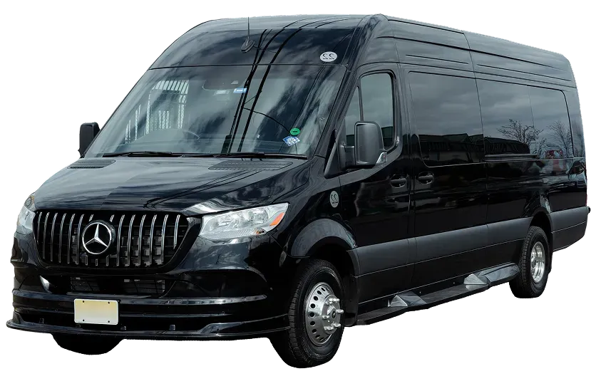 14 Passenger Mercedes-Benz Sprinter for minibus rental
