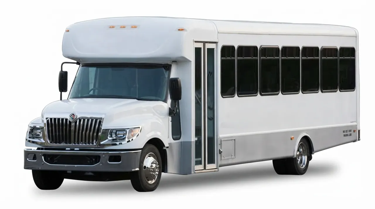 28 Passenger Mini Coach, available to rent