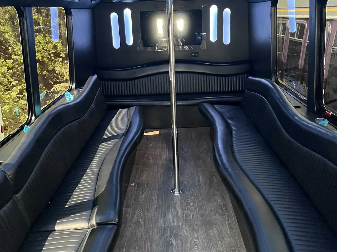 18 Passenger Party Bus in white, image 2