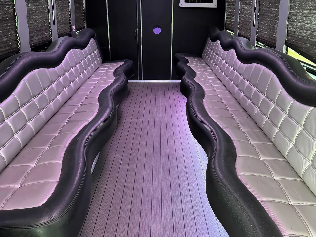 24 Passenger Party Bus in white, image 2