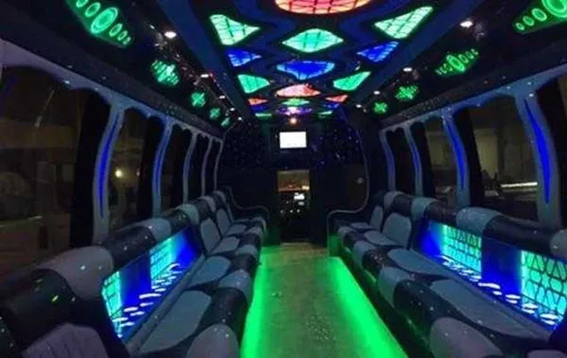 Party Bus Black Party Bus Black, available to rent
