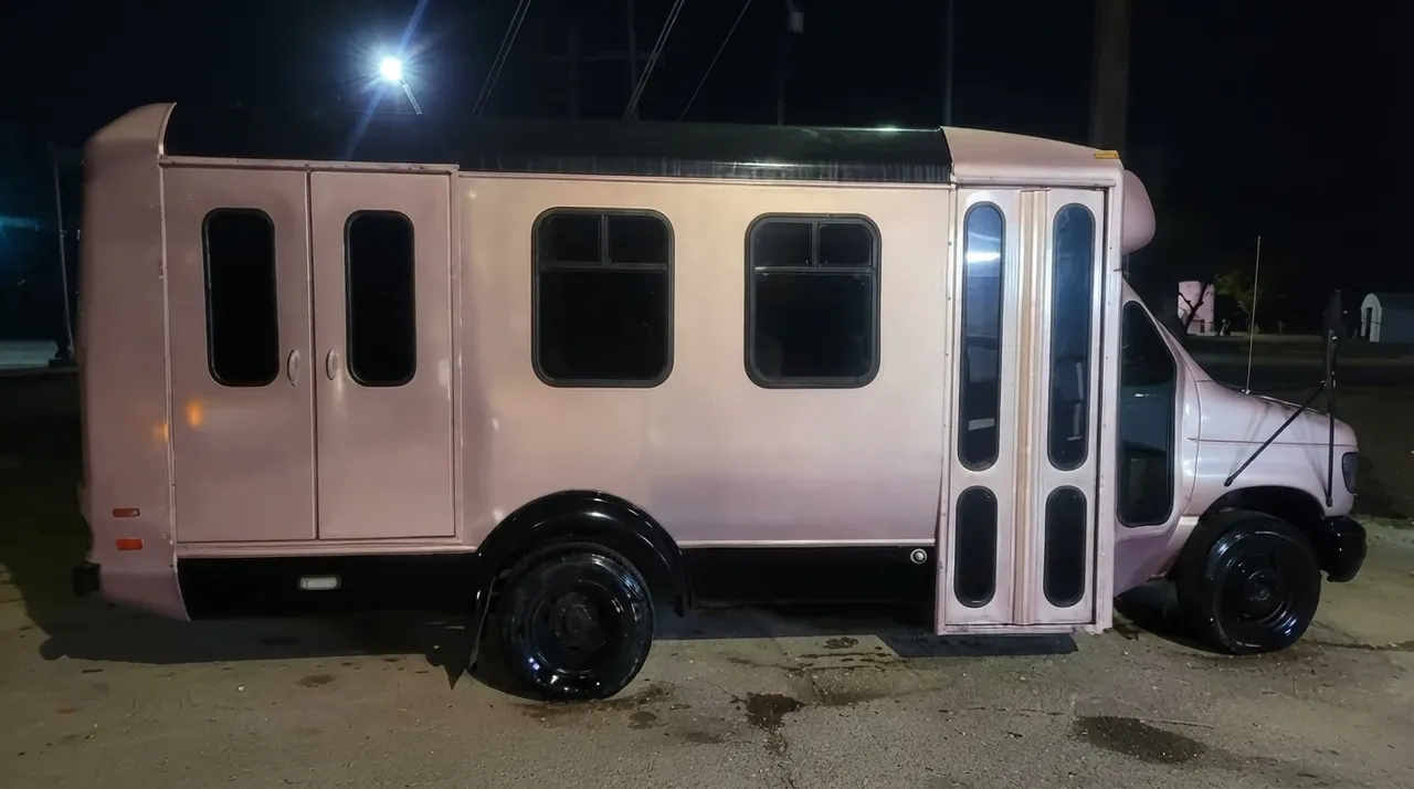 Rose Party Bus in pink, image 2