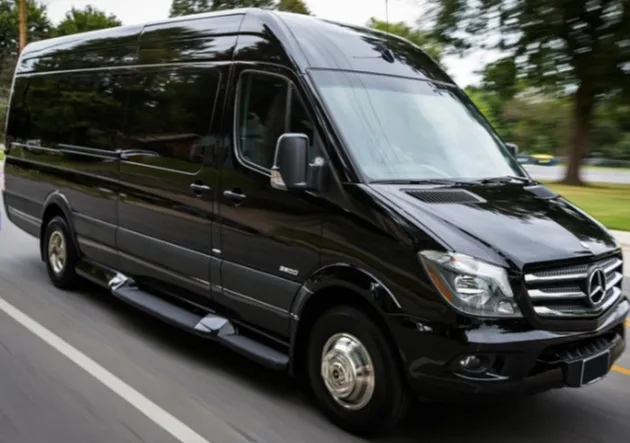 Black Sprinter in Simpsonville, SC Black Sprinter for minibus rental