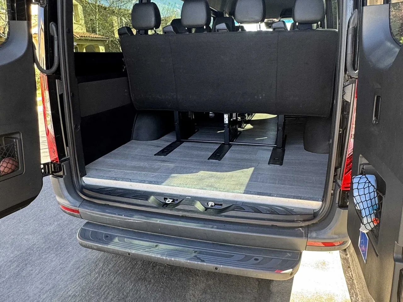 14 Passenger Sprinter Van 14 Passenger Sprinter Van in black, available to rent