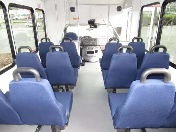 VIP Executive ADA Mini Coach 14 Passenger (ADA Wheelchair Lift) interior, photo 6 for minibus rental