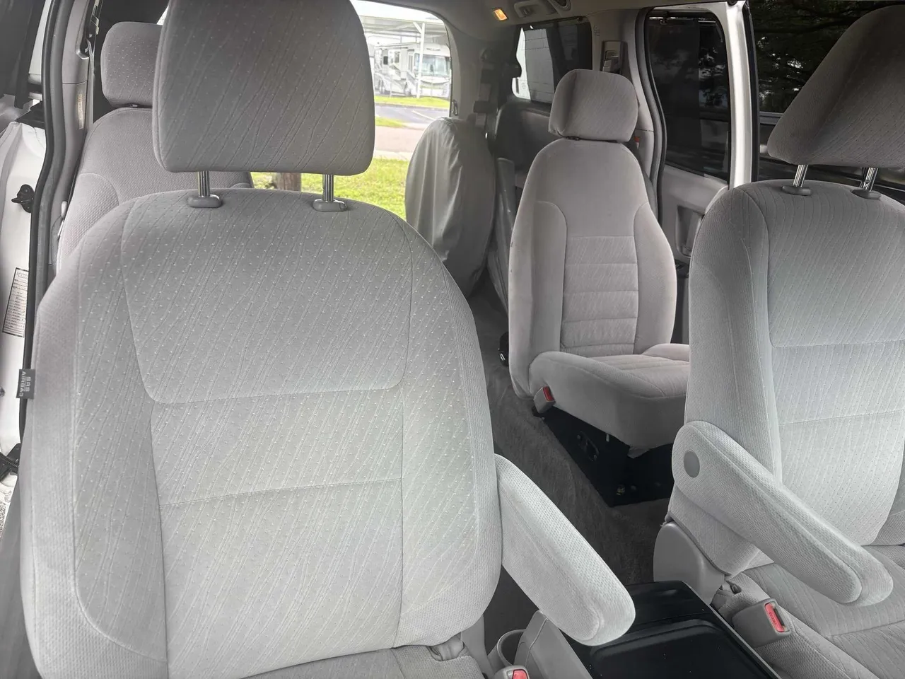 Wheelchair Accessible Van Wheelchair Accessible Van interior with captain's chairs for minibus rental
