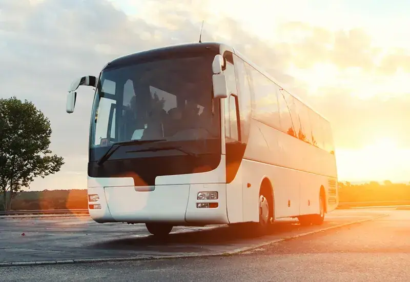 Charter coach for charter bus rental in Long Beach, MS
